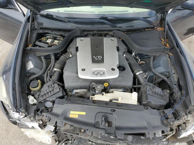 JNKBV61F38M265255 - 2008 INFINITI G35 BLACK photo 11