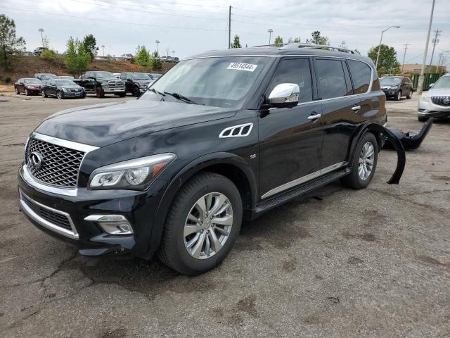 JN8AZ2ND1G9800236 - 2016 INFINITI QX80 BLACK photo 1