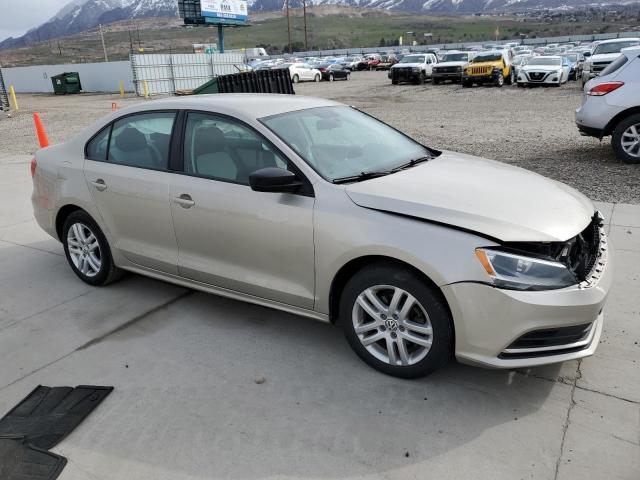 3VW1K7AJ5FM251467 - 2015 VOLKSWAGEN JETTA BASE Bej foto 4