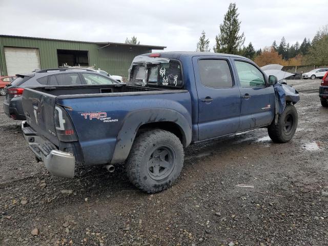 5TELU42N88Z505586 - 2008 TOYOTA TACOMA DOUBLE CAB BLUE photo 3