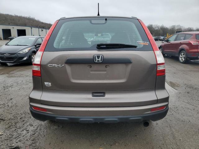 5J6RE3H37AL019096 - 2010 HONDA CR-V LX GRAY photo 6