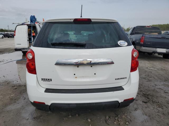 2GNALAEK0E6136792 - 2014 CHEVROLET EQUINOX LS WHITE photo 6