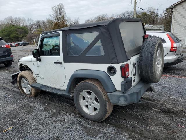 1C4AJWAG5GL246387 - 2016 JEEP WRANGLER SPORT WHITE photo 2