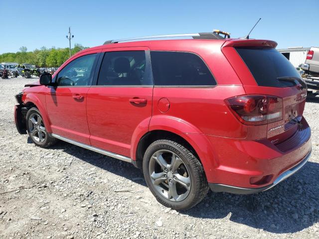 3C4PDCGB0FT670381 - 2015 DODGE JOURNEY CROSSROAD RED photo 2