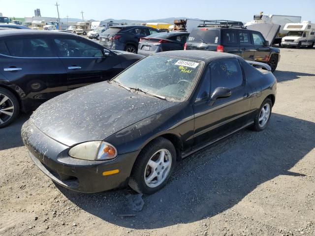 JHMEH6264TS001615 - 1996 HONDA CIVIC DEL SOL SI BLACK photo 1