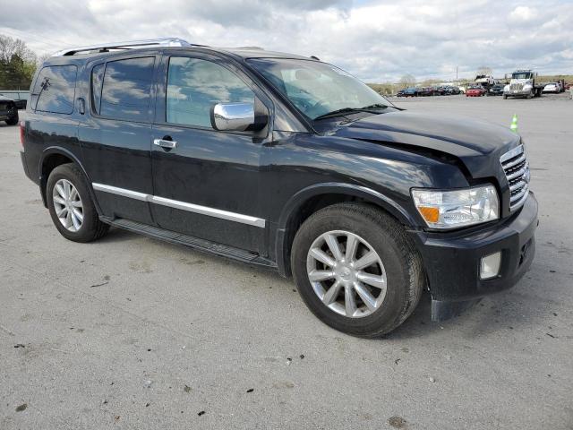 5N3AA08D88N910117 - 2008 INFINITI QX56 BLACK photo 4