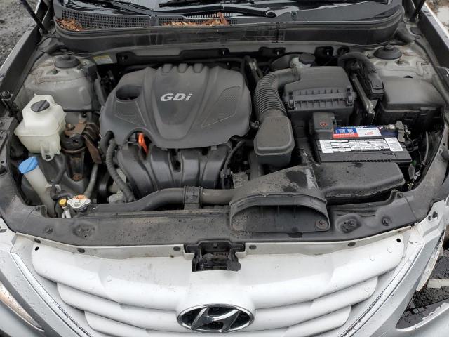 5NPEB4AC8DH777275 - 2013 HYUNDAI SONATA GLS SILVER photo 11