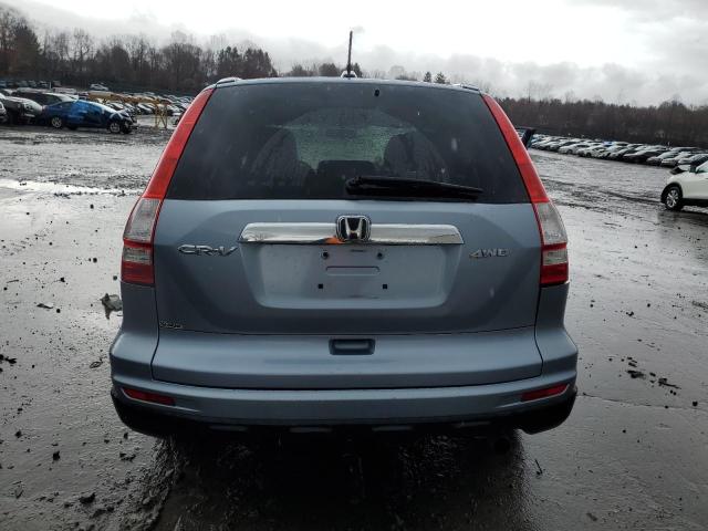 5J6RE4H76AL057346 - 2010 HONDA CR-V EXL BLUE photo 6