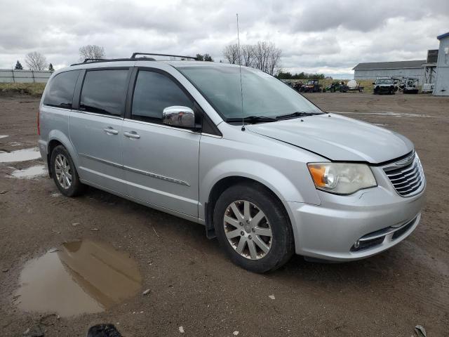 2A4RR8DG5BR604441 - 2011 CHRYSLER TOWN & COU TOURING L SILVER photo 4