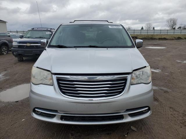 2A4RR8DG5BR604441 - 2011 CHRYSLER TOWN & COU TOURING L SILVER photo 5