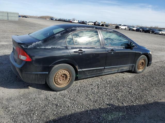 2HGFA1F05AH040853 - 2010 HONDA CIVIC EXL შავი ფოტო 3