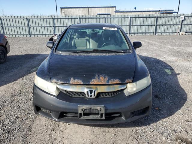 2HGFA1F05AH040853 - 2010 HONDA CIVIC EXL შავი ფოტო 5