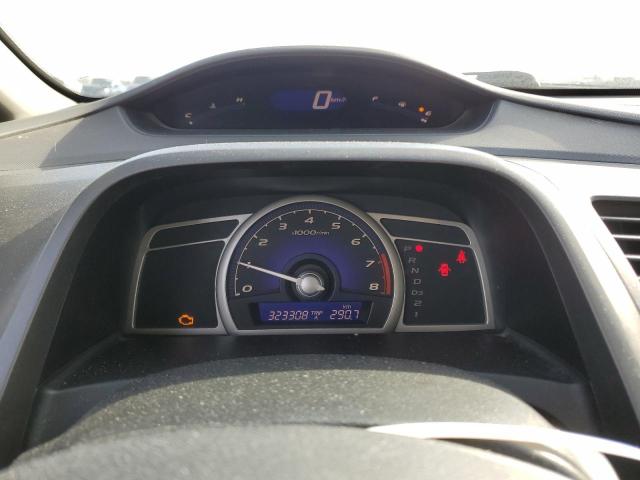 2HGFA1F05AH040853 - 2010 HONDA CIVIC EXL შავი ფოტო 9