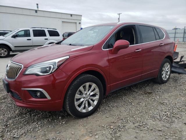 LRBFXDSA9HD100572 - 2017 BUICK ENVISION ESSENCE Շագանակագույն լուսանկար 1