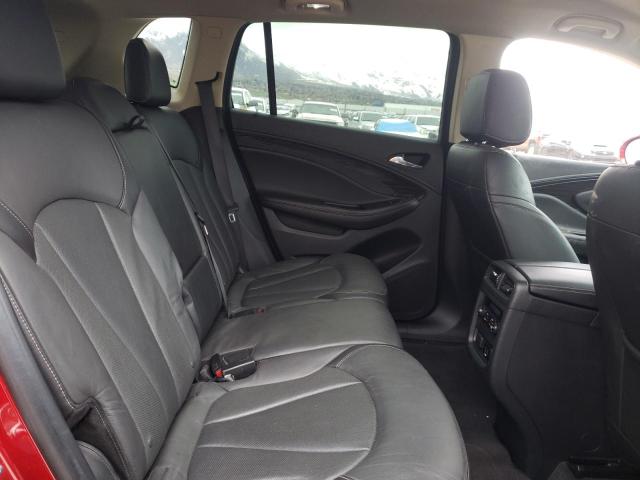 LRBFXDSA9HD100572 - 2017 BUICK ENVISION ESSENCE Շագանակագույն լուսանկար 10