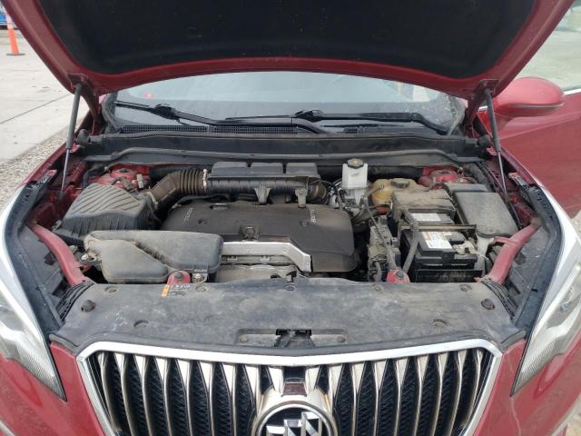 LRBFXDSA9HD100572 - 2017 BUICK ENVISION ESSENCE MAROON photo 11