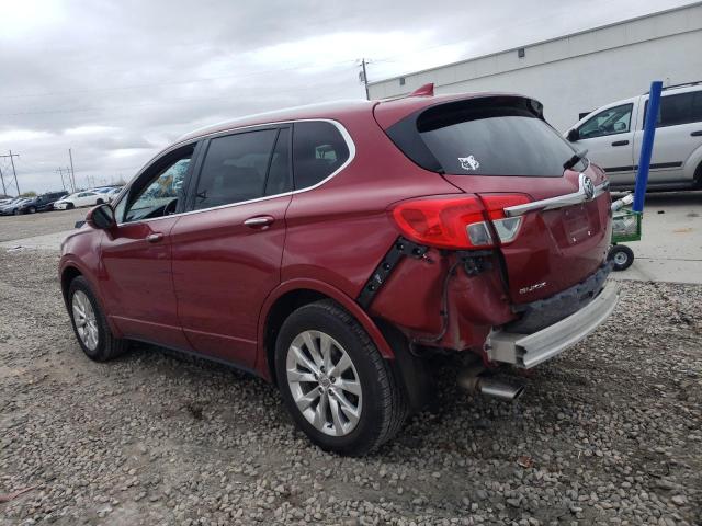 LRBFXDSA9HD100572 - 2017 BUICK ENVISION ESSENCE Շագանակագույն լուսանկար 2