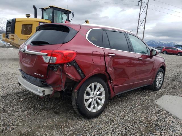 LRBFXDSA9HD100572 - 2017 BUICK ENVISION ESSENCE Շագանակագույն լուսանկար 3