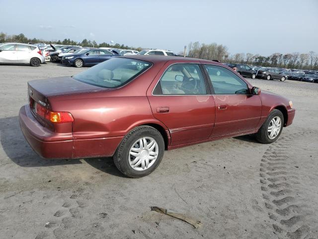 4T1BG22K11U840664 - 2001 TOYOTA CAMRY CE BURGUNDY photo 3