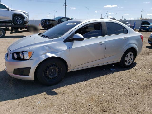 1G1JA5SH3G4155655 - 2016 CHEVROLET SONIC LS ვერცხლისფერი ფოტო 1