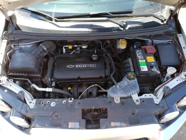 1G1JA5SH3G4155655 - 2016 CHEVROLET SONIC LS ვერცხლისფერი ფოტო 11