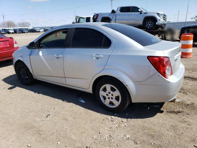 1G1JA5SH3G4155655 - 2016 CHEVROLET SONIC LS ვერცხლისფერი ფოტო 2