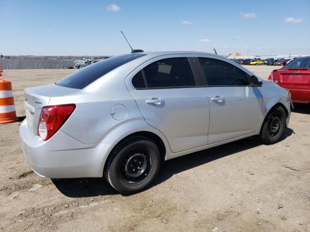 1G1JA5SH3G4155655 - 2016 CHEVROLET SONIC LS ვერცხლისფერი ფოტო 3