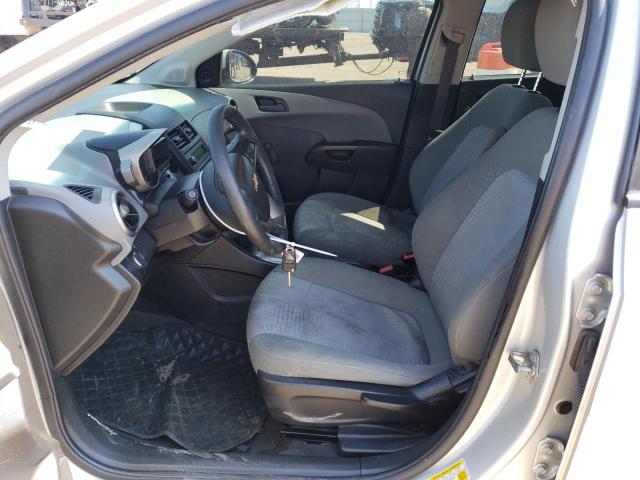 1G1JA5SH3G4155655 - 2016 CHEVROLET SONIC LS ვერცხლისფერი ფოტო 7