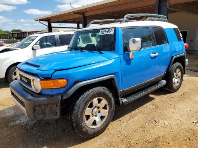 JTEZU11F270002522 - 2007 TOYOTA FJ CRUISER BLUE photo 1