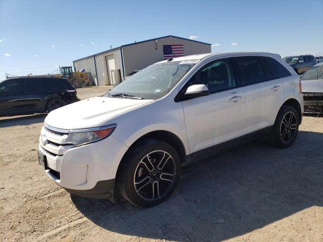 2FMDK3JC1DBC92408 - 2013 FORD EDGE SEL WHITE photo 1