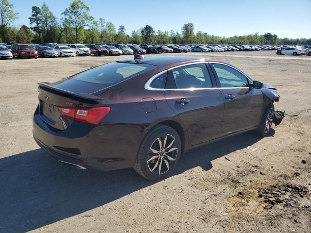 1G1ZG5ST0LF056537 - 2020 CHEVROLET MALIBU RS იასამნისფერი ფოტო 3