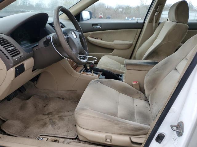 1HGCM56613A045765 - 2003 HONDA ACCORD EX WHITE photo 7