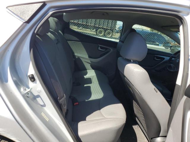 KMHDH4AE8EU142068 - 2014 HYUNDAI ELANTRA SE SILVER photo 10