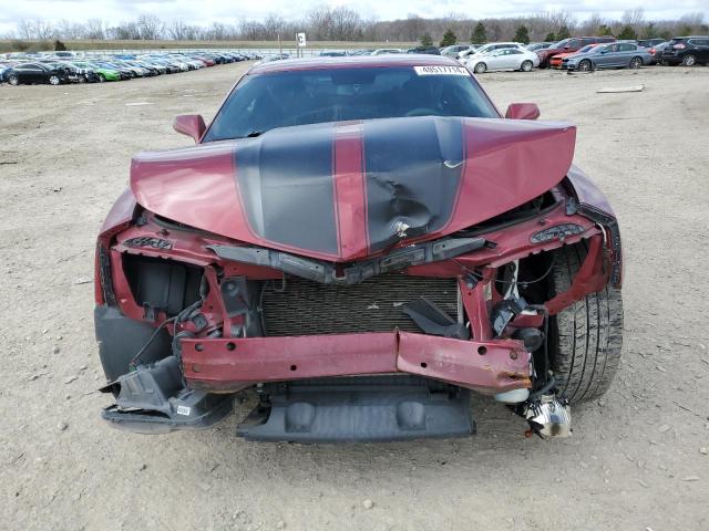 2G1FB1EV3A9152577 - 2010 CHEVROLET CAMARO LT BURGUNDY photo 5