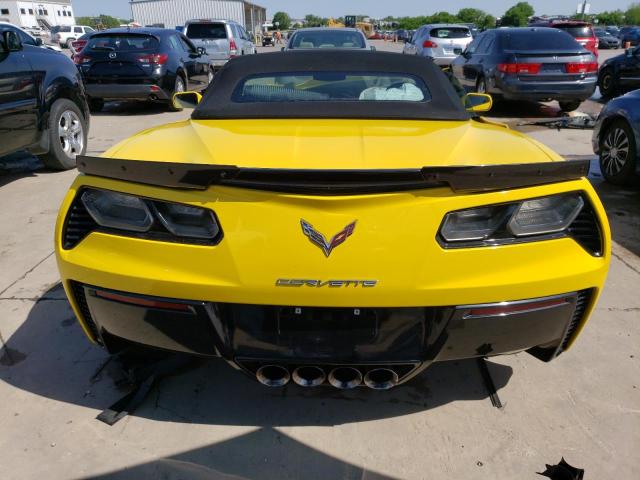 1G1YU3D61H5600637 - 2017 CHEVROLET CORVETTE Z06 3LZ YELLOW photo 10