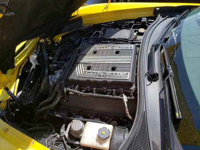 1G1YU3D61H5600637 - 2017 CHEVROLET CORVETTE Z06 3LZ YELLOW photo 11