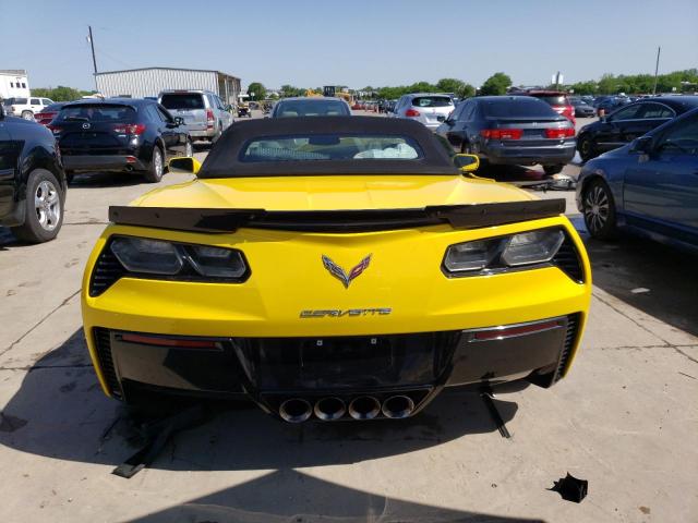 1G1YU3D61H5600637 - 2017 CHEVROLET CORVETTE Z06 3LZ YELLOW photo 6