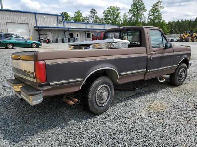 2FTHF25G6NCA50260 - 1992 FORD F250 BROWN photo 3