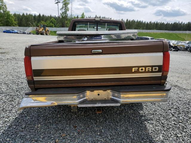 2FTHF25G6NCA50260 - 1992 FORD F250 BROWN photo 6