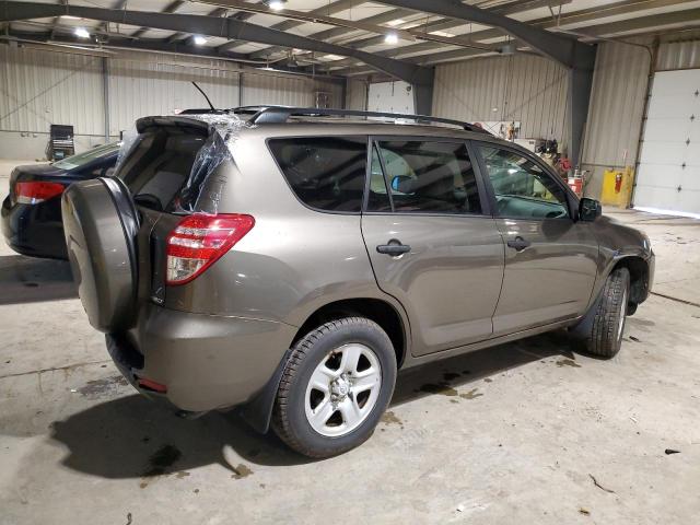 2T3BF4DVXCW217494 - 2012 TOYOTA RAV4 BROWN photo 3