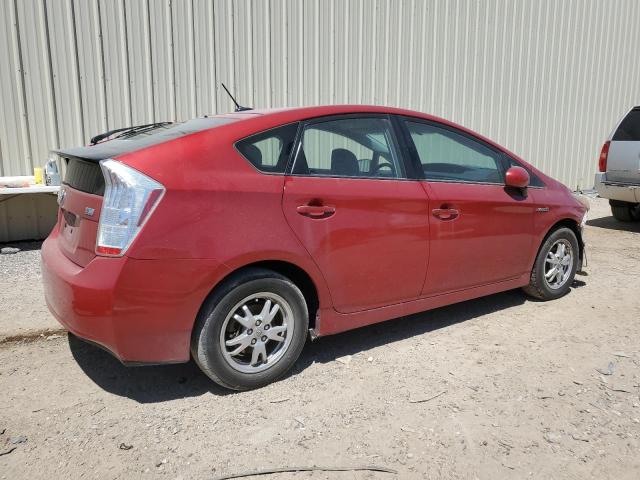 JTDKN3DU9A0043911 - 2010 TOYOTA PRIUS RED photo 3