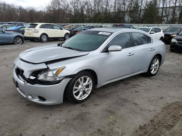 1N4AA5AP7DC833248 - 2013 NISSAN MAXIMA S SILVER photo 1