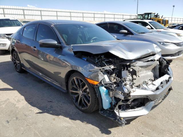 SHHFK7H98MU200646 - 2021 HONDA CIVIC SPORT TOURING გრაფიტი ფოტო 4