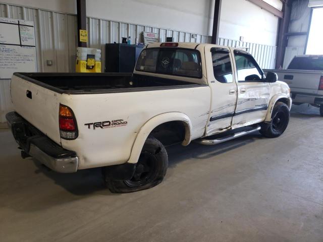 5TBRT34174S447312 - 2004 TOYOTA TUNDRA ACCESS CAB SR5 WHITE photo 3