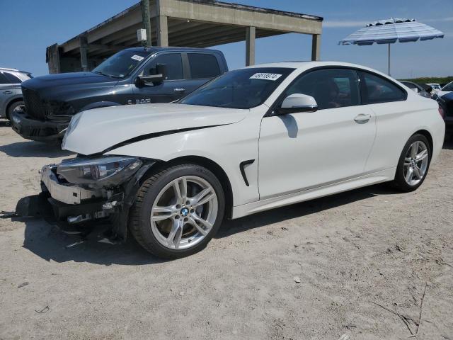 WBA4W7C5XKAG52489 - 2019 BMW 440I WHITE photo 1