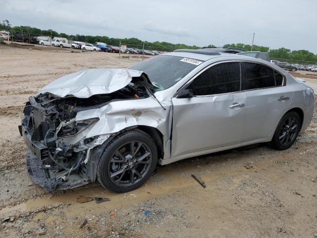 1N4AA5AP8EC908895 - 2014 NISSAN MAXIMA S SILVER photo 1