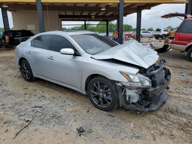 1N4AA5AP8EC908895 - 2014 NISSAN MAXIMA S SILVER photo 4