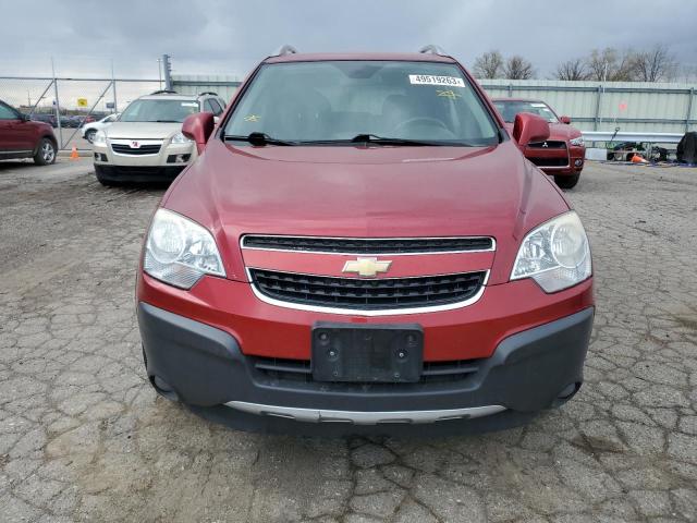 3GNAL2EK7CS577159 - 2012 CHEVROLET CAPTIVA SPORT RED photo 5