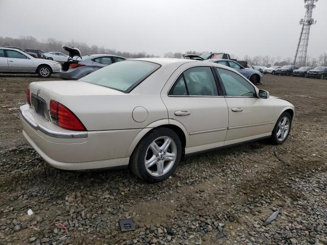 1LNHM87A12Y681628 - 2002 LINCOLN LS 奶油色 照片 3