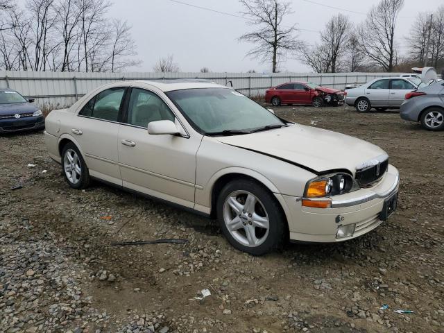 1LNHM87A12Y681628 - 2002 LINCOLN LS 奶油色 照片 4